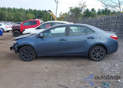 2016 Toyota Corolla S Plus from USA, damaged, VIN 2T1BURHE4GC694211